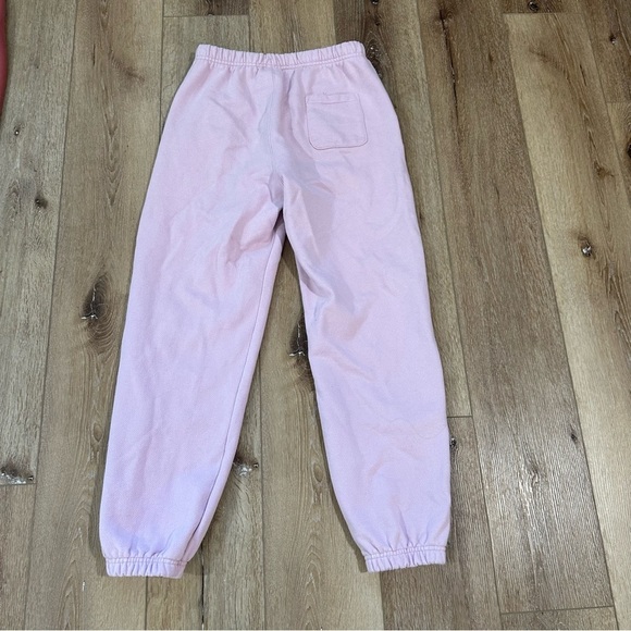 Champion Reverse Weave Women’s Light Pink Cotton Blend Fleece Joggers Size M GUC - Picture 10 of 10